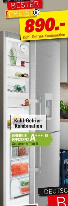 KÜHL-GEFRIER-KOMBINATION „CNEF3535-20 A++“ bei Höffner in Cottbus KÜHL-GEFRIER-KOMBINATION „CNEF3535-20 A++“ im Angebot bei Höffner Cottbus für 890,00 €
