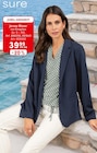 Jersey-Blazer mit Knöpfen im Angebot bei AWG in Nürtingen Jersey-Blazer mit Knöpfen Angebote von sure bei AWG Nürtingen für 39,99 €