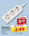 Steckdosenleiste 3-fach im Angebot bei combi in Aurich Steckdosenleiste 3-fach Angebote bei combi Aurich für 2,99 €