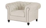 uno Sessel Chesterfield Stoff von  im aktuellen Höffner Prospekt für 399,00 €