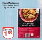 Aktuelles Maultaschen Angebot bei GLOBUS in Koblenz ab 1,59 €