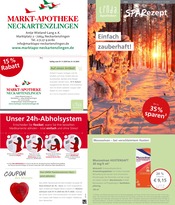 LINDA Premiumapotheke Apotheken Prospekt der aktuellen Woche mit 3 Seiten, gültig von 01.11.2025 bis 31.12.2025, in Neckartailfingen und Umgebung Aktueller LINDA Premiumapotheke Apotheken Prospekt in Neckartailfingen und Umgebung, "Aktuelle Angebote" mit 3 Seiten, 01.11.2025 - 31.12.2025