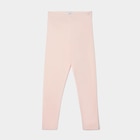 Legging long coton taille élastiquée rose clair fille - La Halle Legging long coton taille élastiquée rose clair fille à 3,99 € dans le catalogue La Halle