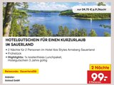 Aktuelle Reis Angebote bei Netto Marken-Discount in Wuppertal Aktuelles Hotelgutschein für einen Kurzurlaub im Sauerland Angebot bei Netto Marken-Discount in Wuppertal ab 99,00 €