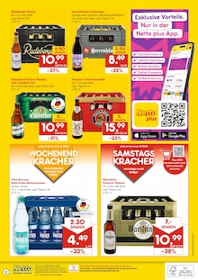 Warsteiner im Netto Marken-Discount Prospekt "DER ORT, AN DEM DU IMMER AUSGEZEICHNETE PREISE FINDEST." mit 2 Seiten (Laatzen)