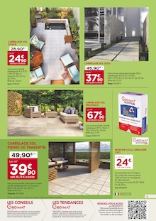 Promo Carrelage Extérieur dans le catalogue Gedimat du moment à la page 3