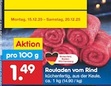 Netto Marken-Discount - Rouladen vom Rind Angebot im Prospekt Rouladen vom Rind bei Netto Marken-Discount im Prospekt "" für 1,49 €