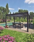 Pergola bioclimatique 3x4m Baena - Carrefour à Roubaix Pergola bioclimatique 3x4m Baena en promo chez Carrefour Roubaix à 1 199,99 €