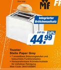 Aktuelles Toaster Stelio Paper Grey Angebot bei expert in Wuppertal ab 44,99 €