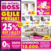 Kissen im SB Möbel Boss Prospekt "GEILE PREISE!" mit 12 Seiten (Mainz)