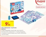 Mes premiers tampons - Maped dans le catalogue Intermarché