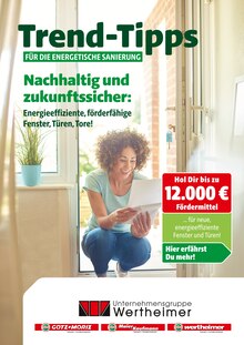 Götz + Moriz Prospekt Trend-Tipps für die energetische Sanierung mit  Seiten in Bad Krozingen und Umgebung