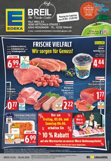 EDEKA Prospekt der Woche "Aktuelle Angebote" Seite 1, 01.06.2026 bis 06.06.2026 für Meckenheim Aktueller EDEKA Prospekt "Aktuelle Angebote" Seite 1 von 26 Seiten für Meckenheim