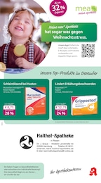 mea - meine apotheke Prospekt für Wedel mit 4 Seiten mea - meine apotheke Prospekt für Wedel: "Unsere Dezember-Angebote", 4 Seiten, 01.12.2025 - 31.12.2025