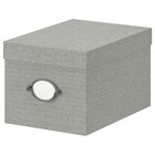 Kasten mit Deckel grau 18x25x15 cm im IKEA Prospekt Kasten mit Deckel grau 18x25x15 cm von KVARNVIK im aktuellen IKEA Prospekt für 6,99 €