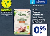 Veganer Aufschnitt von MyVay im aktuellen ALDI SÜD Prospekt für 0,95 €