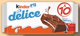 Gâteau délice cacao fourré au lait - Kinder en promo chez Netto Gâteau délice cacao fourré au lait - Kinder dans le catalogue Netto