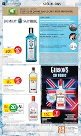 Promos Gin dans le catalogue "-50% DE REMISE IMMÉDIATE SUR LE 2ÈME" de Intermarché Express à la page 8 Promos Gin dans le catalogue "-50% DE REMISE IMMÉDIATE SUR LE 2ÈME" de Intermarché Express à la page 8