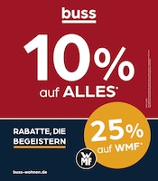 Aktueller buss Möbel & Einrichtung Prospekt in Apen und Umgebung, "10% AUF ALLES!" mit 33 Seiten, 27.12.2024 - 13.01.2025