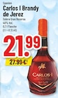 Trinkgut Wülfrath - Carlos I Brandy de Jerez Angebot im Prospekt Carlos I Brandy de Jerez bei Trinkgut im Wülfrath Prospekt für 21,99 €