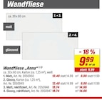 Wandfliese Matt im Angebot bei toom Baumarkt in Bonn Wandfliese Matt Angebote bei toom Baumarkt Bonn für 9,99 €
