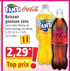 Boisson gazeuse zéro - Fanta en promo chez Norma Colmar à 2,29 €