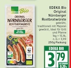 Original Nürnberger Rostbratwürste von EDEKA Bio im aktuellen EDEKA Prospekt