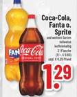 Aktuelles Coca-Cola, Fanta oder Sprite Angebot bei EDEKA in Hückelhoven ab 1,29 €