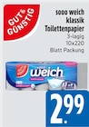 Toilettenpapier im E xpress Prospekt Toilettenpapier von SOOO weich klassik im aktuellen E xpress Prospekt für 2,99 €