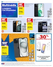 Promo Smartphone dans le catalogue Carrefour du moment à la page 62