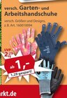 versch. Garten- und Arbeitshandschuhe Angebote bei Sonderpreis Baumarkt Göttingen für 1,00 €