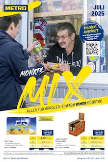 Saft im METRO Prospekt "Wochenangebote Händler + Monats-Mix Juli" mit 25 Seiten (Krefeld)
