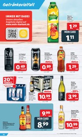 Aktueller Markant Nordwest Prospekt mit Wasser, "DER MARKT FÜR GUTES ESSEN UND TRINKEN", Seite 14