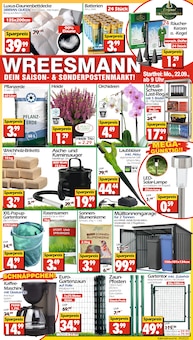 Briketts im Wreesmann Prospekt "DEIN SAISON- & SONDERPOSTENMARKT!" mit 8 Seiten (Cottbus)