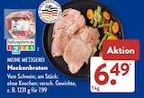 Nackenbraten von Meine Metzgerei im aktuellen ALDI SÜD Prospekt für 6,49 €