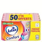 Papier hygiénique confort rose x50 - LOTUS en promo chez Intermarché Hyper Papier hygiénique confort rose x50 - LOTUS dans le catalogue Intermarché Hyper