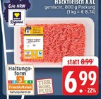 Aktuelles Hackfleisch XXL Angebot bei EDEKA in Wuppertal ab 6,99 €