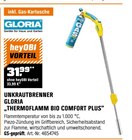 UNKRAUTBRENNER „THERMOFLAMM BIO COMFORT PLUS“ Angebote von Gloria bei OBI Lingen für 33,99 €