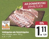 Schälrippchen oder Kotelettrippen im Angebot bei E center in Schweinfurt Schälrippchen oder Kotelettrippen Angebote bei E center Schweinfurt für 1,11 €