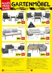 Sofa im XXXLutz Prospekt in Amberg Aktueller XXXLutz Prospekt mit Sofa, "GARTENMÖBELABVERKAUF", Seite 6