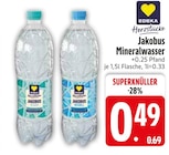 Jakobus Mineralwasser von Edeka im aktuellen EDEKA Prospekt für 0,49 €