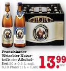 Weissbier Naturtrüb Angebote von Franziskaner bei E center Karlsruhe für 13,99 €