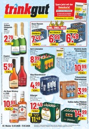 Aktueller Trinkgut Getränkemärkte Prospekt für Willich: Aktuelle Angebote mit 10} Seiten, 12.01.2026 - 17.01.2026