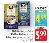EDEKA - Herzstücke Kaffee Balance Angebot im Prospekt Herzstücke Kaffee Balance bei EDEKA im Prospekt "" für 4,99 €