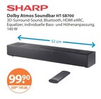 Dolby Atmos Soundbar HT-SB700 im V-Markt Prospekt Dolby Atmos Soundbar HT-SB700 von SHARP im aktuellen V-Markt Prospekt für 99,90 €
