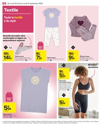 Offre Pyjama Femme dans le catalogue Carrefour du moment à la page 60
