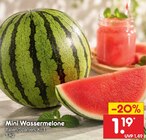 Mini Wassermelone Angebote bei Netto Marken-Discount Trier für 1,19 €