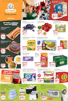 GLOBUS Prospekt der Woche "Aktuelle Angebote" Seite 1, 27.10.2025 bis 01.11.2025 für Hattersheim Aktueller GLOBUS Prospekt "Aktuelle Angebote" Seite 1 von 30 Seiten für Hattersheim