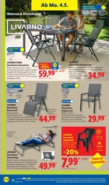 Aktueller Lidl Prospekt mit Gartenliege, "LIDL LOHNT SICH", Seite 38