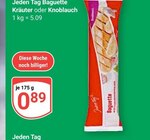 Baguette Kräuter Angebote von Jeden Tag bei GLOBUS Pirmasens für 0,89 €